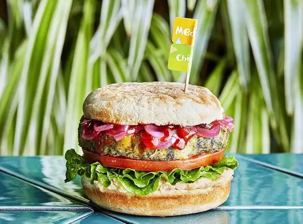 Spiced Chickpea Burger